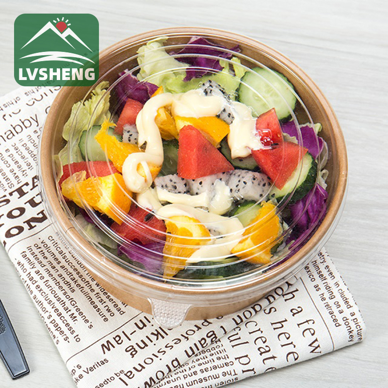 Salatschale mit Deckel für frische Salate