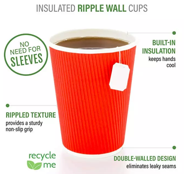 Wie viel wissen Sie über Papierkaffeetasse wie Ripple -Tassen?