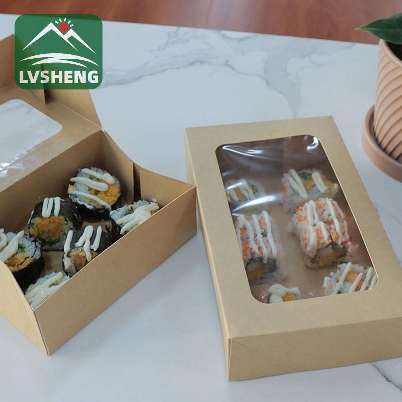 Umweltfreundliche Einweg -Lunchboxen