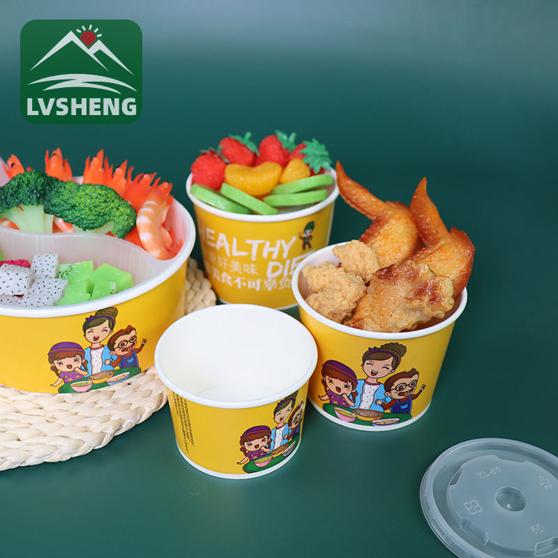 Papierschalenanpassungslogo