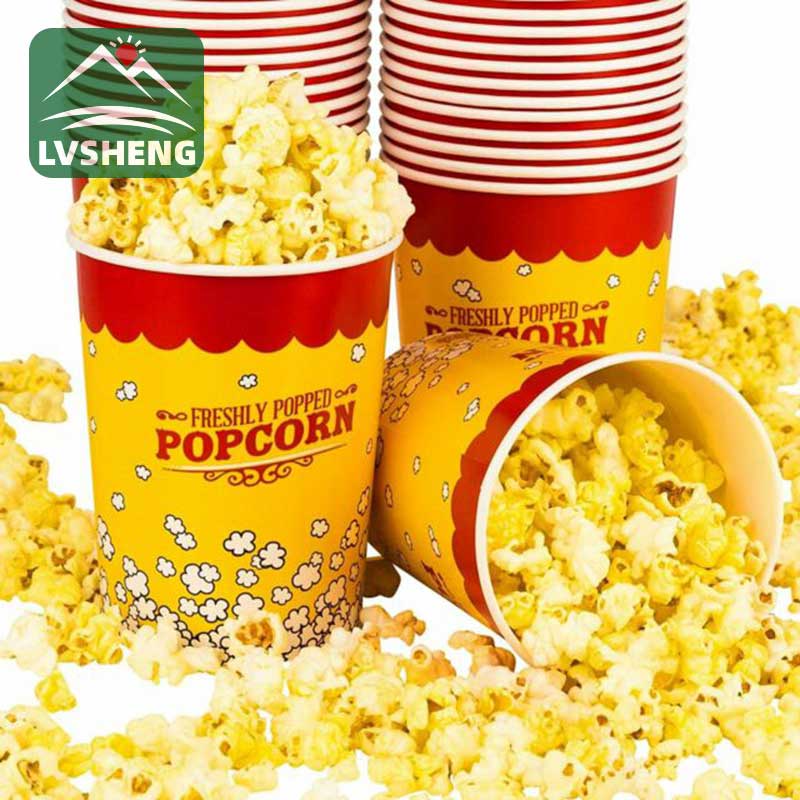 Papiereimer Popcorn