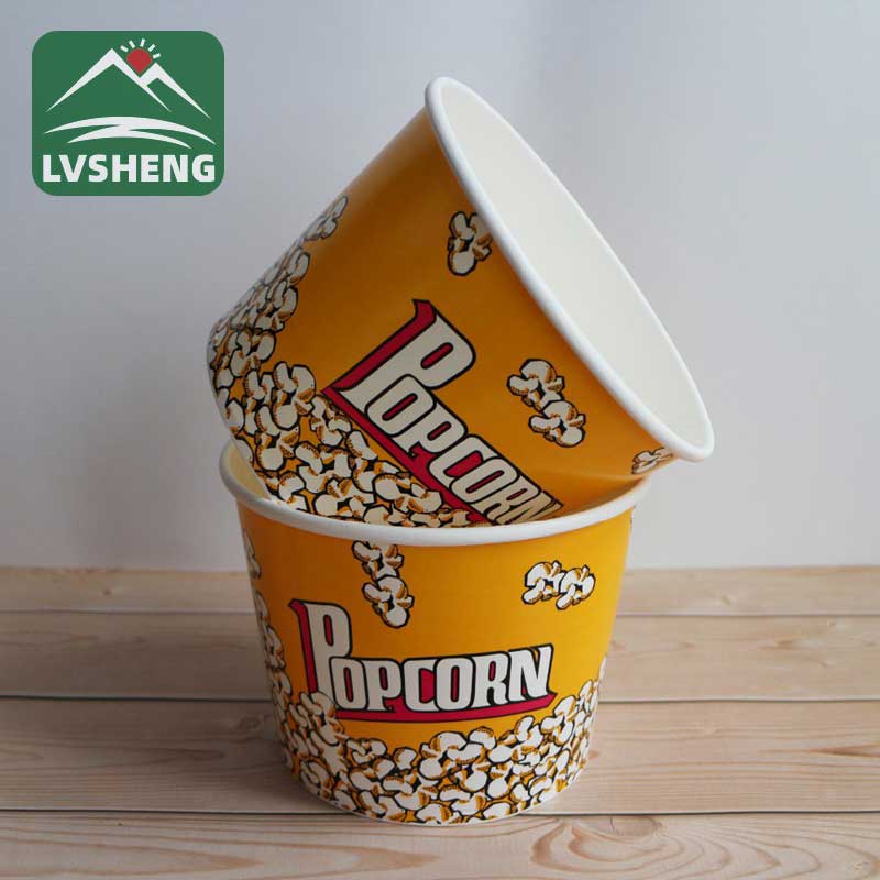 Popcorn-Eimer aus Papier