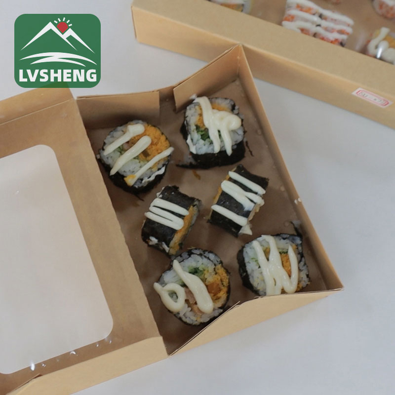 Kuchenbox mit Fenster